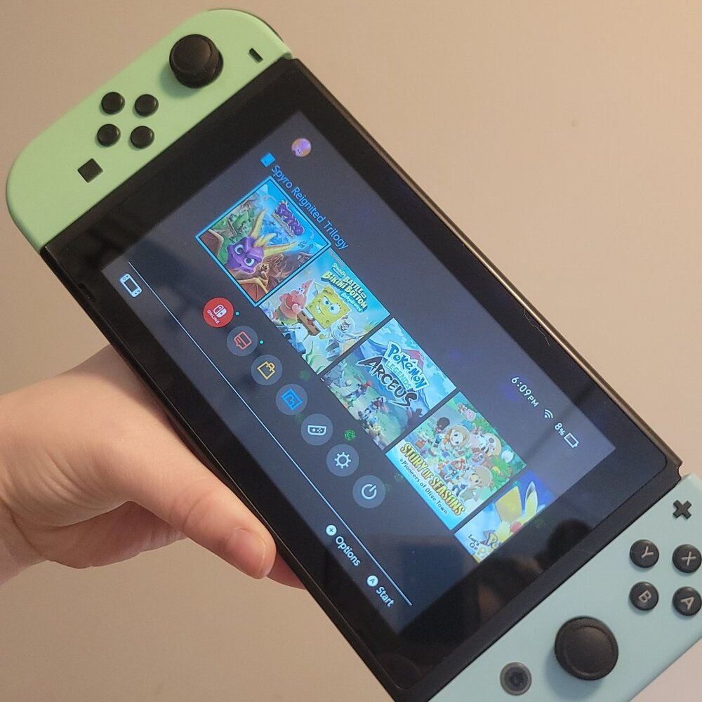 Animal Crossing Special Edition Nintendo Switch Console (MODEL: HAC-001(-01)